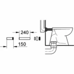 Впускной гарнитур GROHE (37102000) Впускной гарнитур GROHE (37102000)