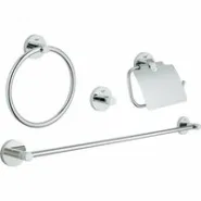 Набор аксессуаров GROHE Essentials (4 предмета), хром (40776001)
