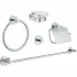 Набор аксессуаров 5 в 1, GROHE Essentials, хром, (40344001) Набор аксессуаров 5 в 1, GROHE Essentials, хром, (40344001)