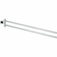 Держатель для полотенца GROHE Essentials Cube двойной, поворотный, хром (40624001)