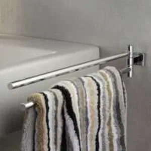 Держатель для полотенца GROHE Essentials Cube двойной, поворотный, хром (40624001) Держатель для полотенца GROHE Essentials Cube двойной, поворотный, хром (40624001)