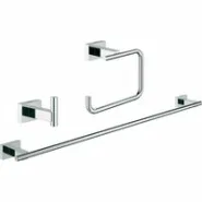 Набор аксессуаров GROHE Essentials Cube (3 предмета), хром (40777001)