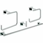 Набор аксессуаров GROHE Essentials Cube (4 предмета), хром (40778001)