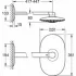 Верхний душ GROHE Rainshower DUO 360х220, 40 л/мин, 2 режима, 450 мм, хром (26254000) Верхний душ GROHE Rainshower DUO 360х220, 40 л/мин, 2 режима, 450 мм, хром (26254000)