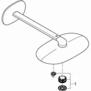 Верхний душ GROHE Rainshower DUO 360х220, 40 л/мин, 2 режима, 450 мм, хром (26254000) Верхний душ GROHE Rainshower DUO 360х220, 40 л/мин, 2 режима, 450 мм, хром (26254000)