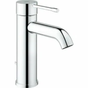 Смеситель для раковины GROHE Essence с донным клапаном, S-size, хром (23589001) Смеситель для раковины GROHE Essence с донным клапаном, S-size, хром (23589001)