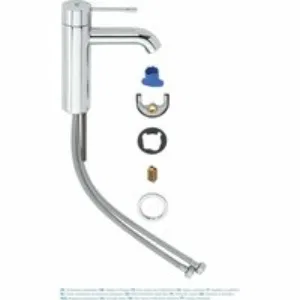 Смеситель для раковины GROHE Essence, S-size, хром (23590001) Смеситель для раковины GROHE Essence, S-size, хром (23590001)