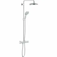 Душевая система GROHE Euphoria Power&Soul 190 с термостатом для душа, хром (26186000)