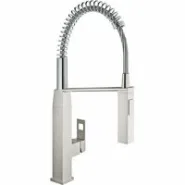 Смеситель для кухни GROHE Eurocube, суперсталь (31395DC0)