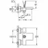 Смеситель для ванны GROHE Eurocube Joy, хром (23666000) Смеситель для ванны GROHE Eurocube Joy, хром (23666000)