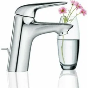 Смеситель для раковины GROHE Eurostyle с донным клапаном, хром (23707003) Смеситель для раковины GROHE Eurostyle с донным клапаном, хром (23707003)