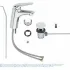 Смеситель для раковины GROHE Eurostyle с донным клапаном, хром (23707003) Смеситель для раковины GROHE Eurostyle с донным клапаном, хром (23707003)