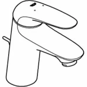 Смеситель для раковины GROHE Eurostyle с донным клапаном, хром (23707003) Смеситель для раковины GROHE Eurostyle с донным клапаном, хром (23707003)