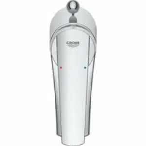 Смеситель для раковины GROHE Start QuickFix с донным клапаном, S-size, хром (32559001) Смеситель для раковины GROHE Start QuickFix с донным клапаном, S-size, хром (32559001)