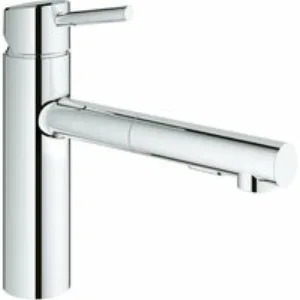 Смеситель для кухни GROHE Concetto с вытяжным душем, хром (30273001) Смеситель для кухни GROHE Concetto с вытяжным душем, хром (30273001)