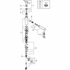 Смеситель для кухни GROHE Concetto с вытяжным душем, хром (30273001) Смеситель для кухни GROHE Concetto с вытяжным душем, хром (30273001)