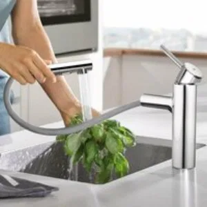 Смеситель для кухни GROHE Concetto с вытяжным душем, хром (30273001) Смеситель для кухни GROHE Concetto с вытяжным душем, хром (30273001)