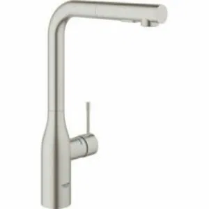 Смеситель для кухни GROHE Essence с вытяжным душем, суперсталь (30270DC0) Смеситель для кухни GROHE Essence с вытяжным душем, суперсталь (30270DC0)