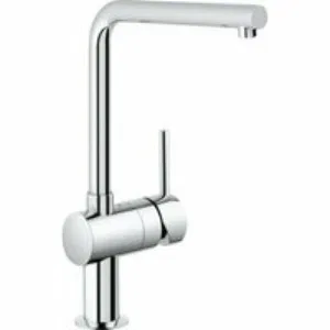 Смеситель для кухни GROHE Minta с поворотным L-изливом, хром (31375000) Смеситель для кухни GROHE Minta с поворотным L-изливом, хром (31375000)
