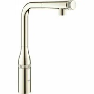 Смеситель для кухни GROHE Essence SmartControl с вытяжным изливом, никель глянец (31615BE0) Смеситель для кухни GROHE Essence SmartControl с вытяжным изливом, никель глянец (31615BE0)