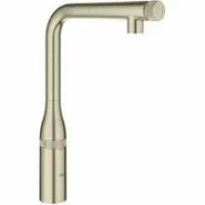 Смеситель для кухни GROHE Essence SmartControl с вытяжным изливом, никель матовый (31615EN0)
