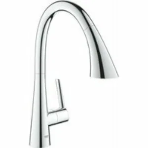 Смеситель для кухни GROHE Zedra с вытяжным душем 3jet, хром (32294002) Смеситель для кухни GROHE Zedra с вытяжным душем 3jet, хром (32294002)