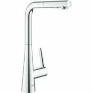 Смеситель для кухни GROHE Zedra с вытяжным душем 2jet, хром (32553002)