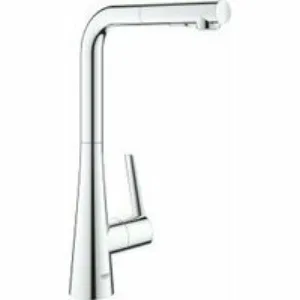 Смеситель для кухни GROHE Zedra с вытяжным душем 2jet, хром (32553002) Смеситель для кухни GROHE Zedra с вытяжным душем 2jet, хром (32553002)