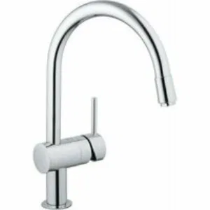 Смеситель для кухни GROHE Minta с вытяжным C-изливом и ограничением расхода воды, хром (3291800E) Смеситель для кухни GROHE Minta с вытяжным C-изливом и ограничением расхода воды, хром (3291800E)