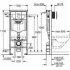 Комплект инсталляции GROHE Rapid SL 3 в 1 с унитазом Euro Ceramic и сиденьем с микролифтом (NW0138) Комплект инсталляции GROHE Rapid SL 3 в 1 с унитазом Euro Ceramic и сиденьем с микролифтом (NW0138)