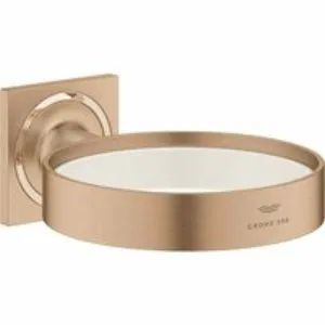 Держатель мыльницы и гнезда для фена GROHE Allure, теплый закат матовый (40963DL1) Держатель мыльницы и гнезда для фена GROHE Allure, теплый закат матовый (40963DL1)