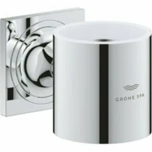 Держатель стакана и дозатора жидкого мыла GROHE Allure, хром (40278001) Держатель стакана и дозатора жидкого мыла GROHE Allure, хром (40278001)