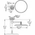 Зеркало с увеличением GROHE Allure, темный графит глянец (40967A01) Зеркало с увеличением GROHE Allure, темный графит глянец (40967A01)