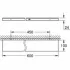Полочка GROHE Allure, темный гранит глянец (40965A01) Полочка GROHE Allure, темный гранит глянец (40965A01)