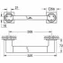 Ручка для ванны GROHE Allure, темный графит глянец (40955A01) Ручка для ванны GROHE Allure, темный графит глянец (40955A01)