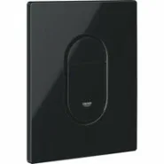 Панель смыва для унитаза GROHE Arena Cosmopolitan, 3 режима, черный глянцевый (38844KV0)
