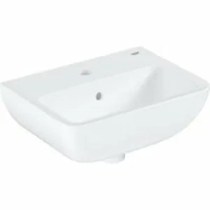 Раковина подвесная GROHE Bau Edge 45 см, альпин-белый (39806000) Раковина подвесная GROHE Bau Edge 45 см, альпин-белый (39806000)