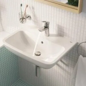 Раковина подвесная GROHE Bau Edge 60 см, альпин-белый (39808000) Раковина подвесная GROHE Bau Edge 60 см, альпин-белый (39808000)