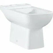 Унитаз напольный безободковый GROHE Bau Edge, альпин-белый (39811000)