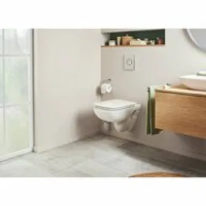 Унитаз подвесной безободковый GROHE Bau Edge, альпин-белый (39809000) Унитаз подвесной безободковый GROHE Bau Edge, альпин-белый (39809000)