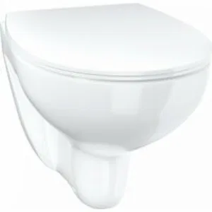 Унитаз подвесной безободковый GROHE Bau Edge, альпин-белый (39809000) Унитаз подвесной безободковый GROHE Bau Edge, альпин-белый (39809000)