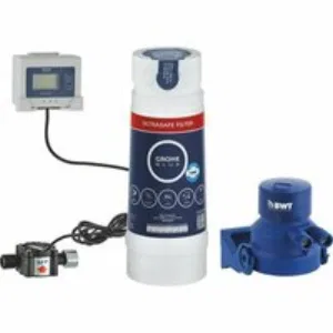 Комплект фильтра UltraSafe с головкой и счётчиком воды GROHE Blue (40876000) Комплект фильтра UltraSafe с головкой и счётчиком воды GROHE Blue (40876000)