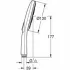 Ручной душ GROHE Rainshower SmartActive 130, 3 режима, фантомный черный (22127KF0) Ручной душ GROHE Rainshower SmartActive 130, 3 режима, фантомный черный (22127KF0)