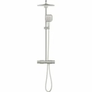 Душевая система GROHE Rainshower SmartActive 310 Cube с термостатом для душа, суперсталь (26837DC0) Душевая система GROHE Rainshower SmartActive 310 Cube с термостатом для душа, суперсталь (26837DC0)