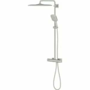 Душевая система GROHE Rainshower SmartActive 310 Cube с термостатом для душа, суперсталь (26837DC0) Душевая система GROHE Rainshower SmartActive 310 Cube с термостатом для душа, суперсталь (26837DC0)
