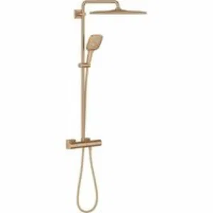 Душевая система GROHE Rainshower SmartActive 310 Cube с термостатом для душа, теплый закат матовый (26837DL0) Душевая система GROHE Rainshower SmartActive 310 Cube с термостатом для душа, теплый закат матовый (26837DL0)