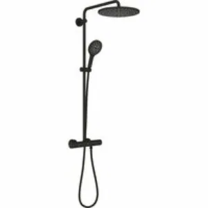 Душевая система GROHE Rainshower SmartActive 310 с термостатом для душа, фантомный черный (22119KF0) Душевая система GROHE Rainshower SmartActive 310 с термостатом для душа, фантомный черный (22119KF0)