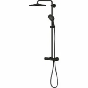 Душевая система GROHE Rainshower SmartActive 310 с термостатом для душа, фантомный черный (22119KF0) Душевая система GROHE Rainshower SmartActive 310 с термостатом для душа, фантомный черный (22119KF0)