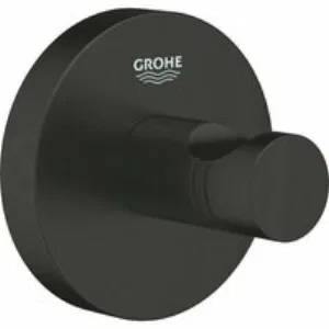 Крючок для банного халата GROHE Start, матовый чёрный (411732430) Крючок для банного халата GROHE Start, матовый чёрный (411732430)