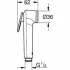 Душевой набор GROHE Tempesta-F, темный графит матовый (27513AL1) Душевой набор GROHE Tempesta-F, темный графит матовый (27513AL1)